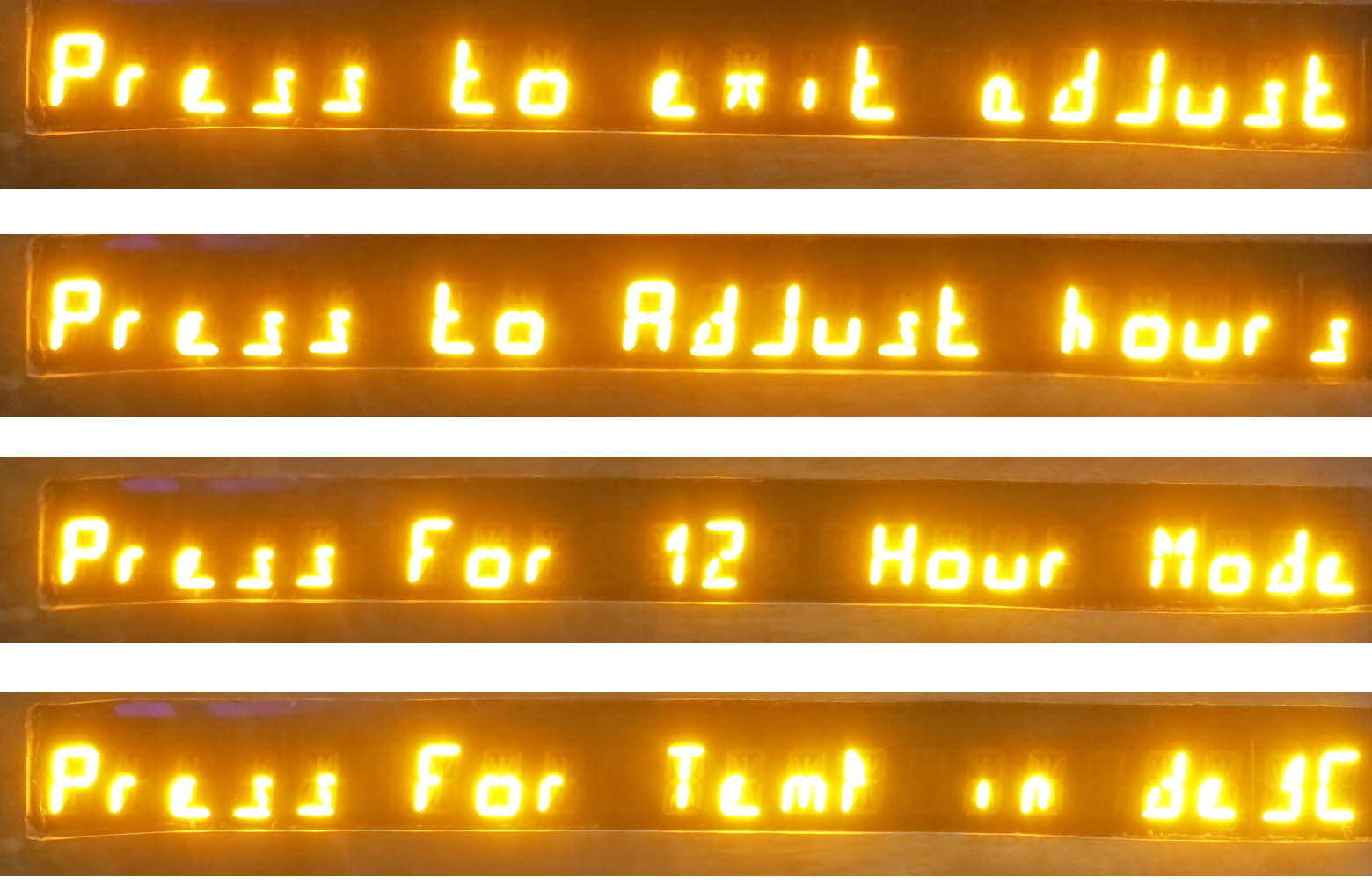 Adjust Mode